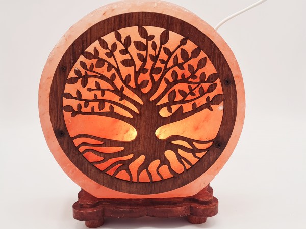 Lampe de sel arbre de vie